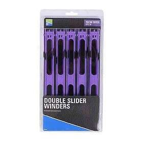Preston Innovations Double Slider Winder Wide Blå