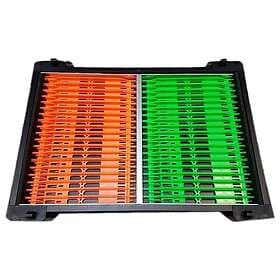 Garbolino Pole Winder 30 Units With Tray&adhesive Tapes Orange