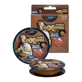 Koos Monster Braid 12x Spin Hollow 150 M ed Line Brun 0.360 mm