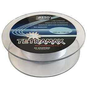 ASSO Tetramax 1000 M Carpfishing Line Durchsichtig 0.220 mm