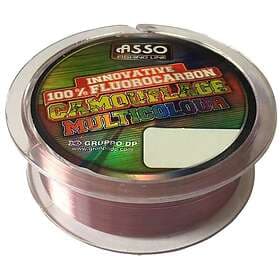 ASSO Camouflage 150 M Carpfishing Line Durchsichtig 0.300 mm