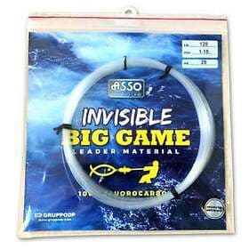 ASSO Invisible Big Game 20 M Fluorocarbon Durchsichtig 1.70 mm