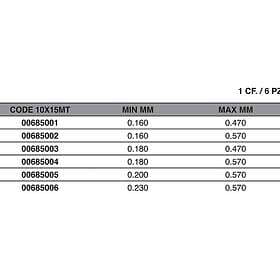 Maver Elite 15 M Tapered Leader Durchsichtig 0.180-0.470 mm