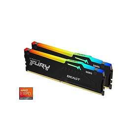 Kingston FURY Beast RGB DDR5 5200MHz 4x32GB (KF552C40BBAK4-128)