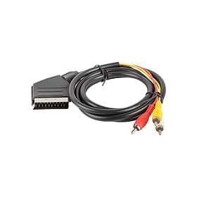 Lanberg Scart till 3x RCA Kabel (1.8 Meter)