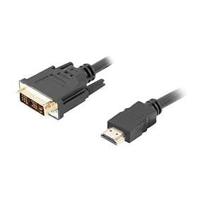 Lanberg HDMI till DVI-D Single Link Kabel (3 Meter)