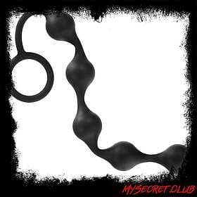 Me You Us Onyx Silicone Anal Beads