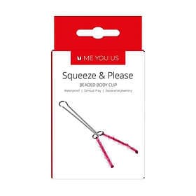 Me You Us Squeeze & Please Beaded Clit Clip