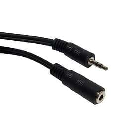 Cables Direct 3.5mm - 3.5mm M-F 5m