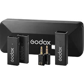 Godox 2.4 GHz trådlöst system MoveLink Mini UC Kit 2 (Classic svart)