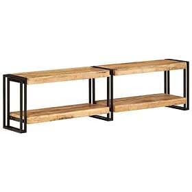 vidaXL TV Stand 160x30x40 cm massivt mangoträ 356174