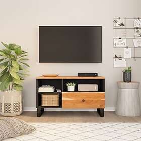 vidaXL TV Stand 80x33x46 cm massivt akacia och konstruerat trä 351975