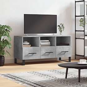 vidaXL TV Stand betonggrå 102x36x50 cm konstruerat trä 829064