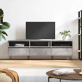 vidaXL TV Stand betonggrå 150x30x44.5 cm konstruerat trä 831280