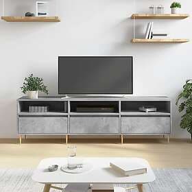 vidaXL TV Stand betonggrå 150x30x44.5 cm konstruerat trä 831272