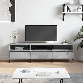 vidaXL TV Stand betonggrå 150x30x44.5 cm konstruerat trä 831296