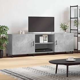 vidaXL TV Stand betonggrå 150x30x50 cm konstruerat trä 829120