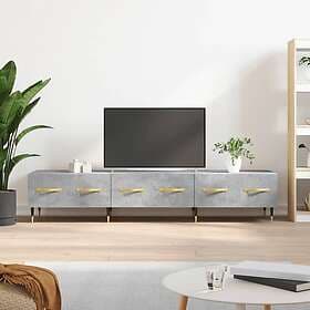 vidaXL TV Stand betonggrå 150x36x30 cm konstruerat trä 829136