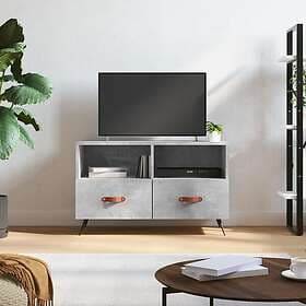 vidaXL TV Stand betonggrå 80x36x50 cm konstruerat trä 828944