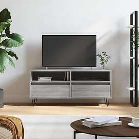 vidaXL TV Stand grå sonoma 100x34.5x44.5 cm konstruerat trä 831242