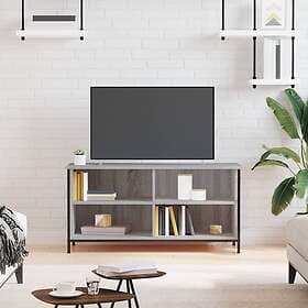 vidaXL TV Stand grå sonoma 100x40x50 cm konstruerat trä 832776