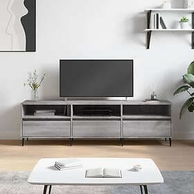 vidaXL TV Stand grå sonoma 150x30x44.5 cm konstruerat trä 831298