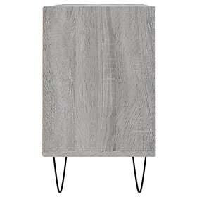 vidaXL TV Stand grå sonoma 103.5x30x50 cm konstruerat trä 826994