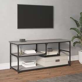 vidaXL TV Stand grå sonoma 103x38x46.5 cm konstruerat trä och stål 831826
