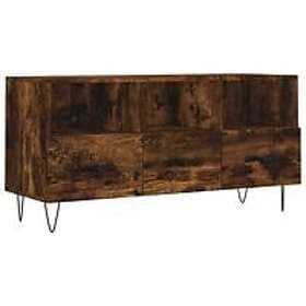 vidaXL TV Stand rökfärgad ek 102x36x50 cm constructed wood 829033