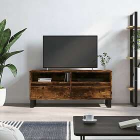 vidaXL TV Stand rökfärgad ek 100x34.5x44.5 cm konstruerat trä 831249
