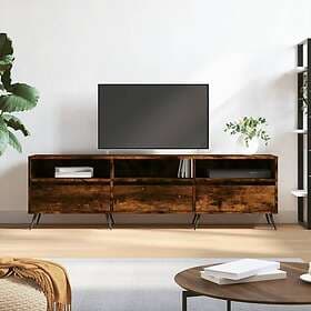 vidaXL TV Stand rökfärgad ek 150x30x44.5 cm konstruerat trä 831257