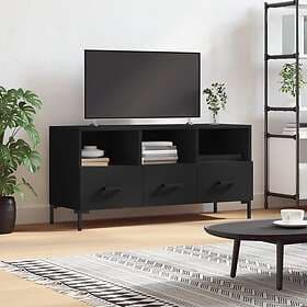 vidaXL TV Stand svart 102x36x50 cm konstruerat trä 829037