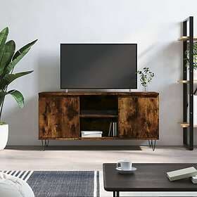 vidaXL TV Stand rökfärgad ek 104x35x50 cm konstruerat trä 827017