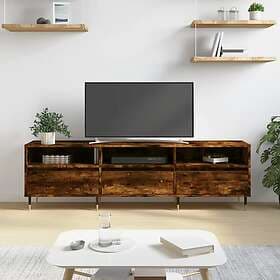 vidaXL TV Stand rökfärgad ek 150x30x44.5 cm konstruerat trä 831265