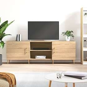 vidaXL TV Stand sonoma ek 150x30x50 cm konstruerat trä 829087