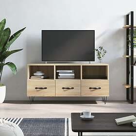 vidaXL TV Stand sonoma ek 102x36x50 cm konstruerat trä 829031