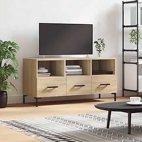 vidaXL TV Stand sonoma ek 102x36x50 cm konstruerat trä 829039