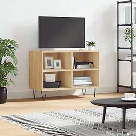 vidaXL TV Stand sonoma ek 69.5x30x50 cm konstruerat trä 826967