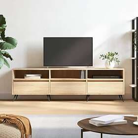 vidaXL TV Stand sonoma-ek 150x30x44.5 cm konstruerat trä 831255