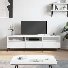 vidaXL TV Stand vit 150x30x44.5 cm konstruerat trä 831284