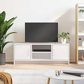 vidaXL TV Stand vit 102x30x37.5 cm konstruerat trä 823253