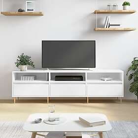 vidaXL TV Stand vit 150x30x44.5 cm konstruerat trä 831268