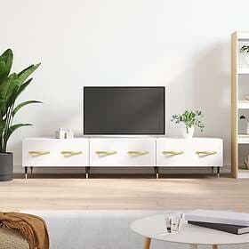 vidaXL TV Stand vit 150x36x30 cm konstruerat trä 829132