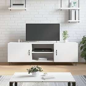 vidaXL TV Stand vit 150x30x50 cm konstruerat trä 829092