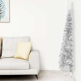 vidaXL Artificial Tree Slim Silver 240cm