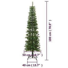 vidaXL Artificial Tree Slim 180cm