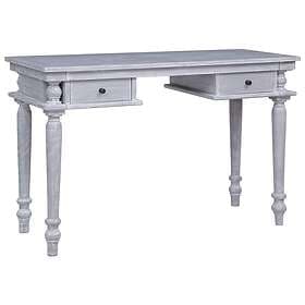 vidaXL Desk 115x50x78 cm massivt mahognyträ 337084