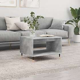 vidaXL Soffbord betonggrå 60x50x40 cm konstruerat trä 829248