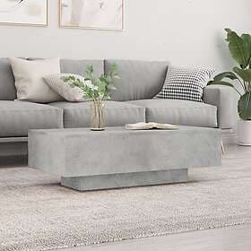 vidaXL Soffbord betonggrå 100x49.5x31 cm konstruerat trä 833891