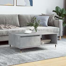 vidaXL Soffbord betonggrå 90x60x35 cm konstruerat trä 827056